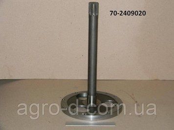 Вал муфты блокировки дифференциала МТЗ 70-2409020 558929148 фото