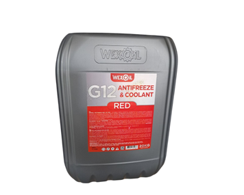 Охлаждающая жидкость Wexoil Antifreeze Eski G12 Red в канистре, 20 кг, шт. Антифріз G12  фото